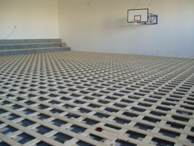 Podlahy tělocvična