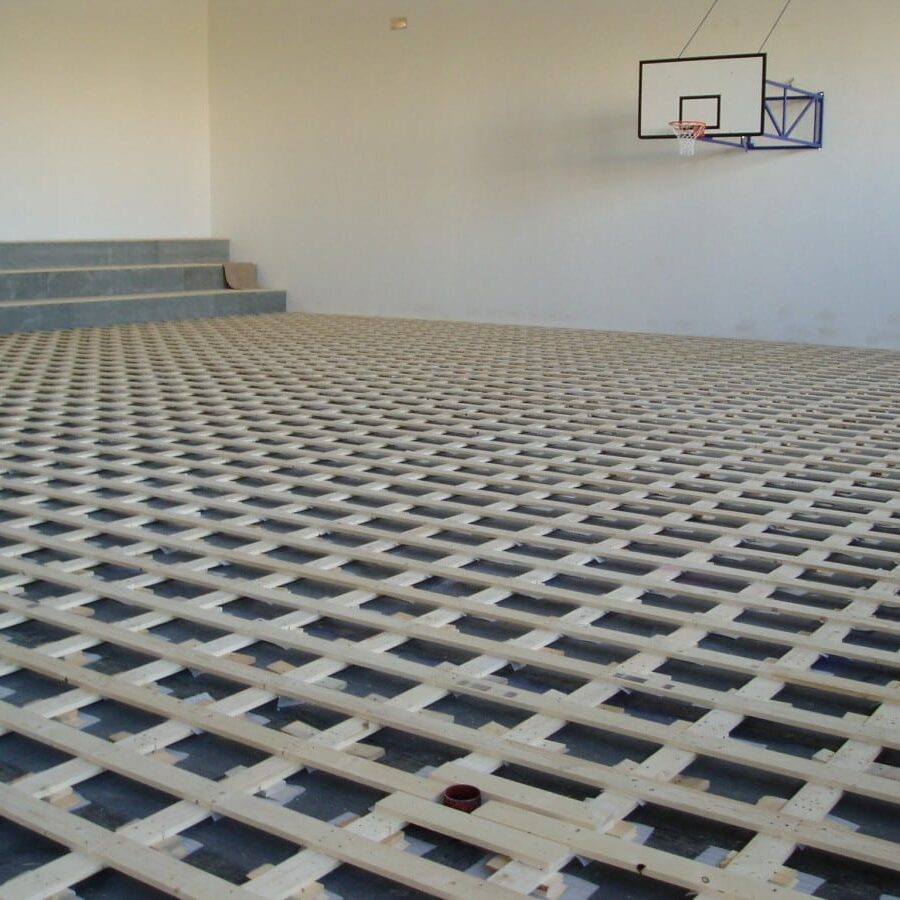 Podlahy tělocvična