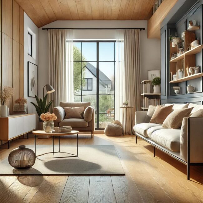 pvc podlaha v pokoji